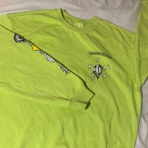 Chrome Hearts sweatshirt Matty Boy Brand New Lime Green 100%authentic